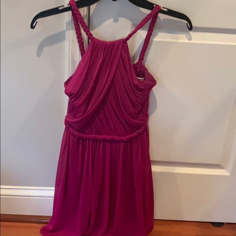 Majenta braided strap dress
